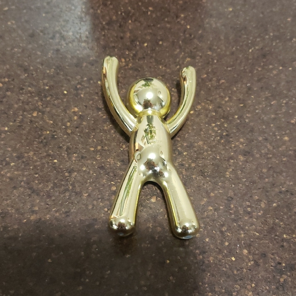 Vintage Umbra Gold tone Buddy Bottle Opener